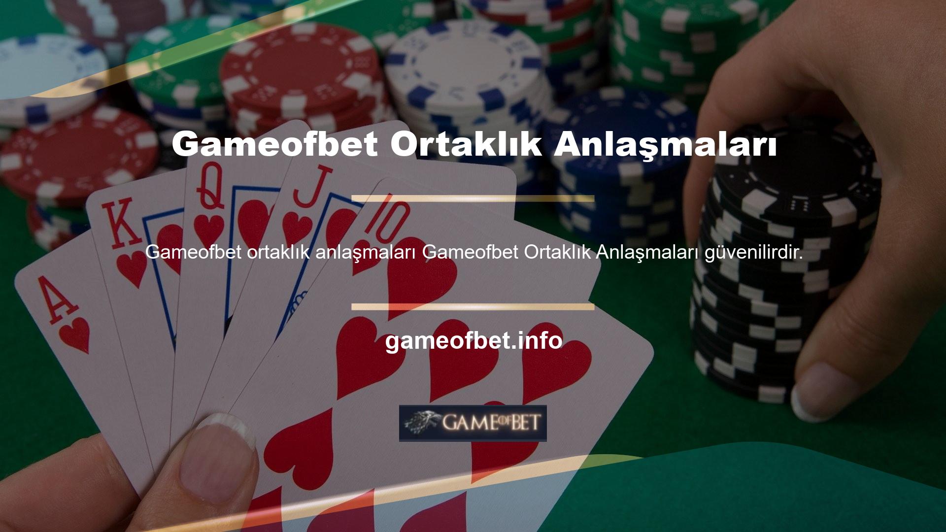 Yasadışı bir bahis sitesi imzalamadan önce bir güvenilirlik çalışması yapmanızı öneririz